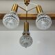 3 globe pendant chandelier