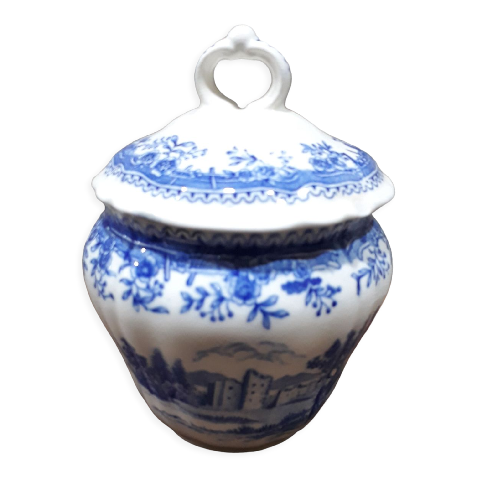 Villeroy and Bock Burgenland porcelain mustard pot