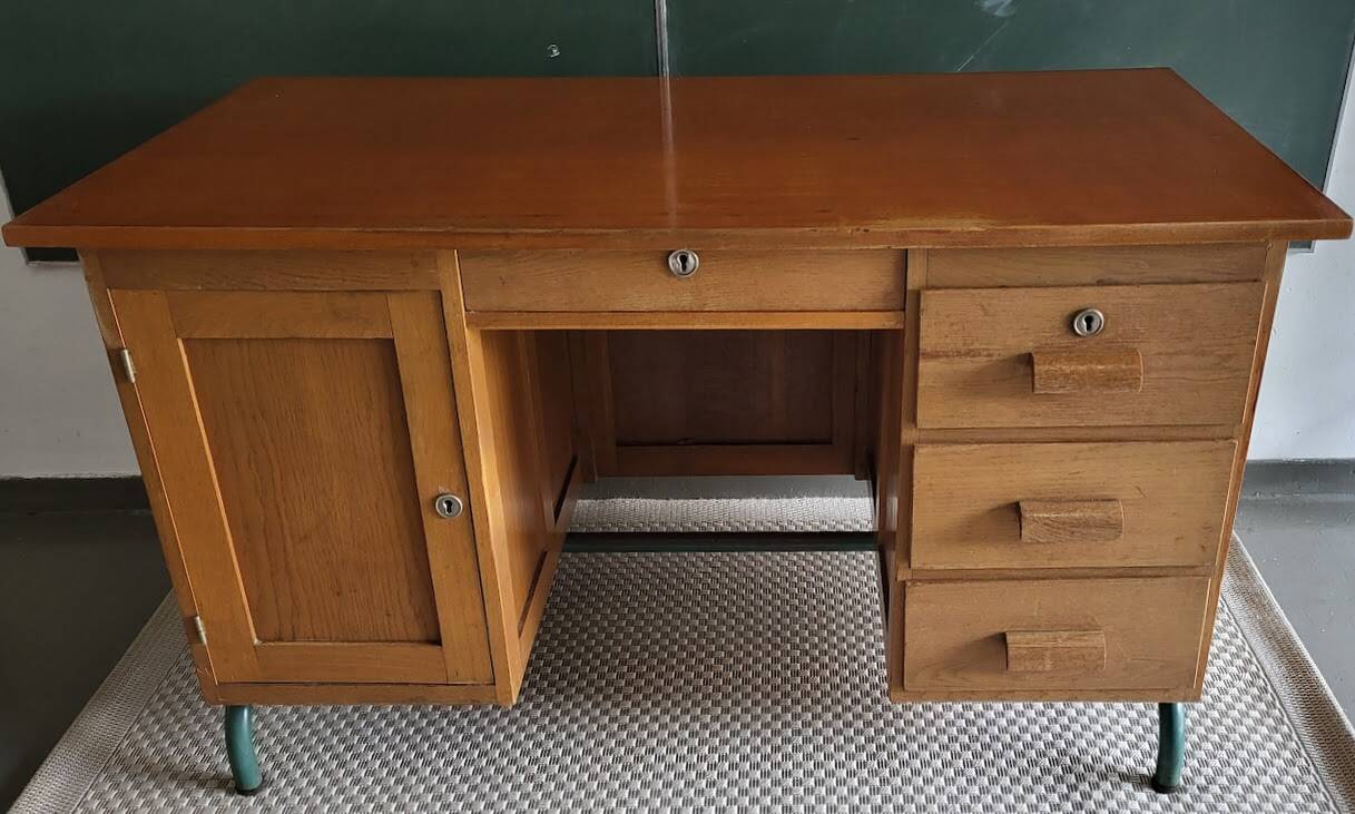 Vintage desk from the 1950s