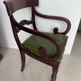 Paire de fauteuils anglais