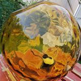 Vintage globe pendant lamp