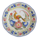 Old pheasant plate in HB Quimper ceramic