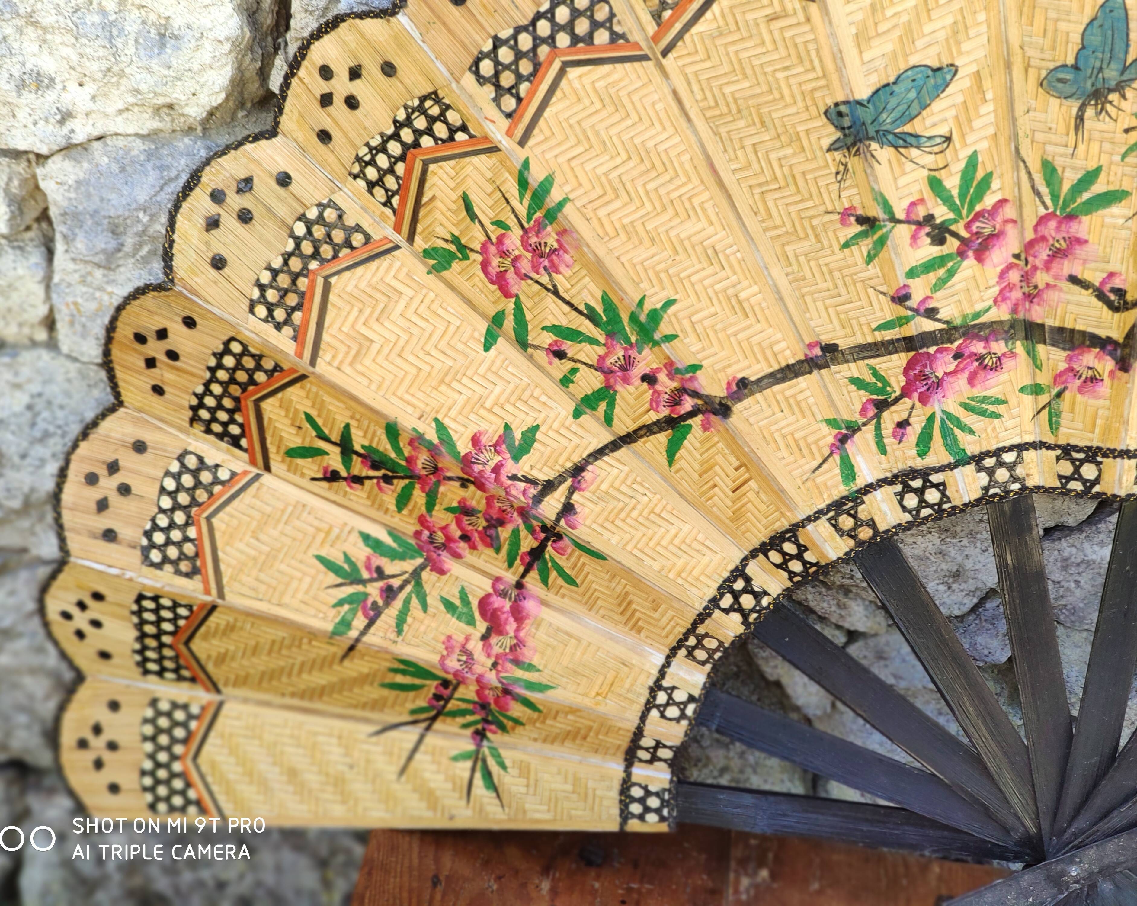 Large decorative fan