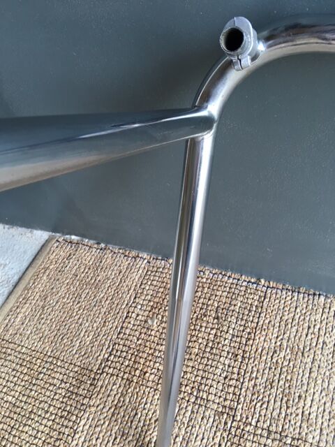 Yellow formica table