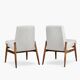 Paire de fauteuils CELIA type 300-227