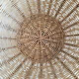 Large wicker basket / rattan - Rattan pan / wicker XXL