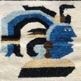 Mexican Aztec rug 163x63cm