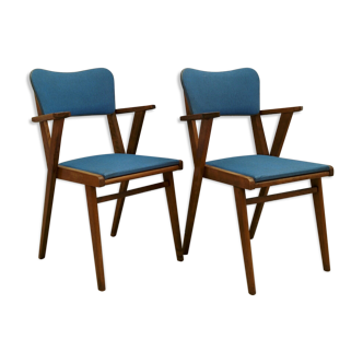 Duet of vintage chairs