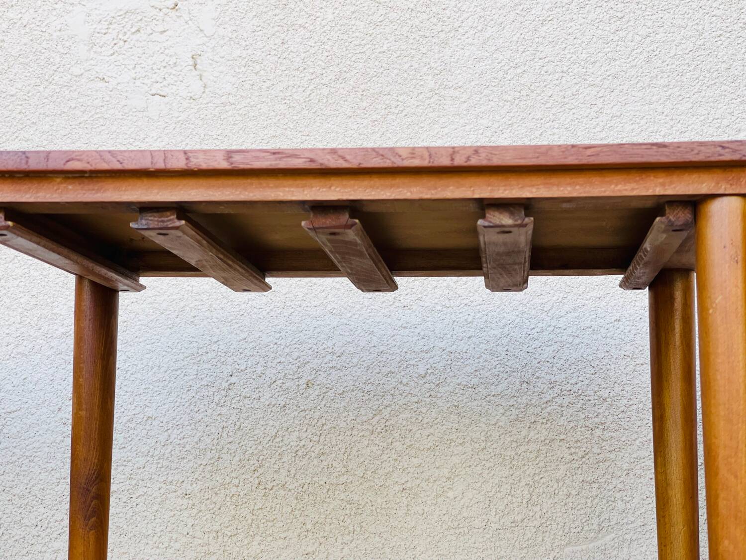 Vintage Scandinavian coffee table in teak from the 1960s.