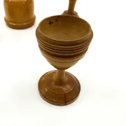 Magic trick vases • Turned boxwood • Napoleon III