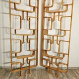 Paravents par Ludvik Volak pour Drevopodnik Holesov, 1950s, Set de 2