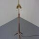 Tripod Teak & Copper Floor Lamp from Fog & Mørup, 1960s