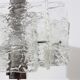 Murano glass pendant chandelier Mazzega 1970s