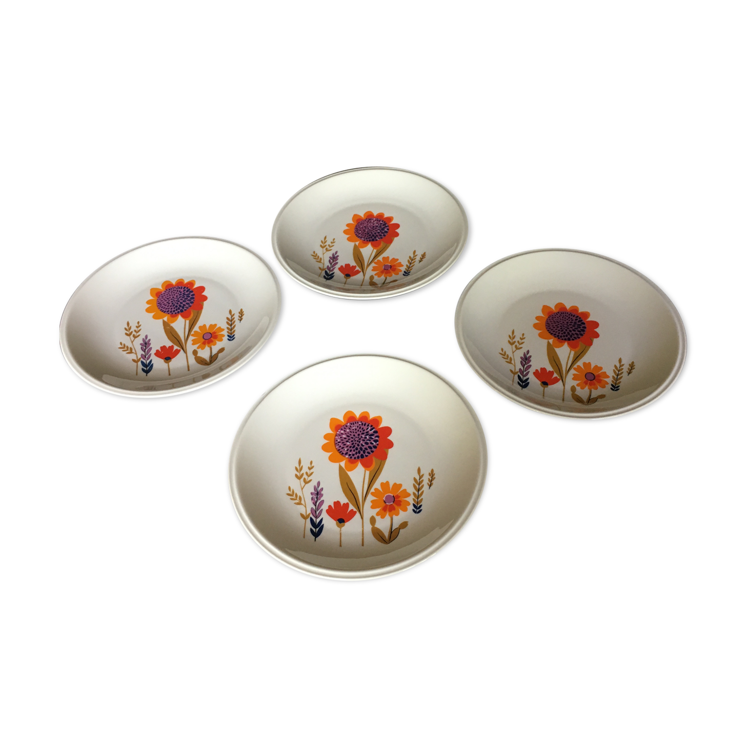 Sologne Porcelain Pop Flat Plates