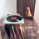 Table basse/meuble vinyles M. Dumas Roche Bobois vintage