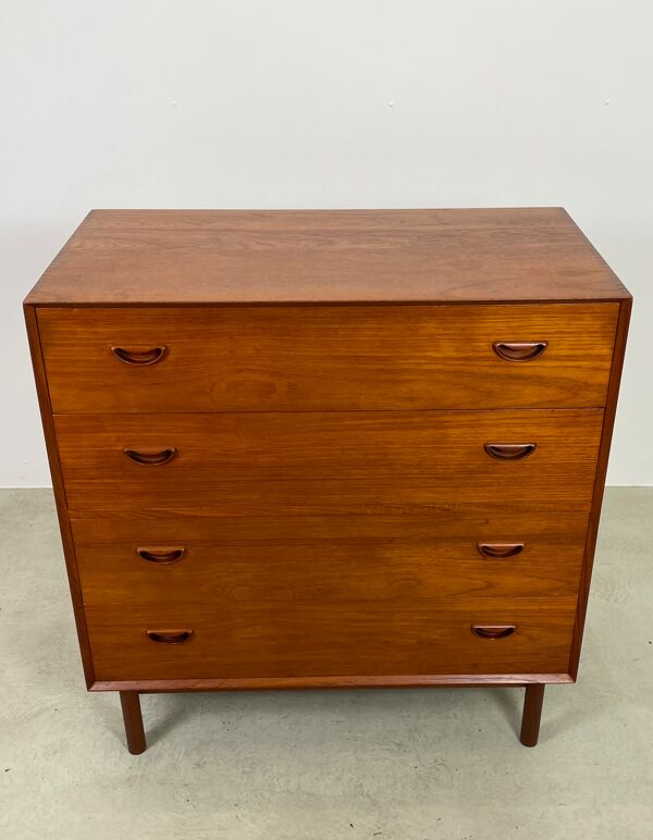 Commode en teck danois et commode par Hvidt & Mølgaard-Nielsen