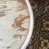 Bistro stool stamped C T C.