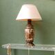 Satsuma ceramic lamp, 19th century