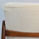 Fully restored vintage armchair by E.Homa, 1960s, beige cord