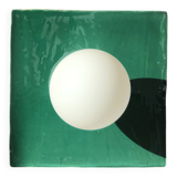 Globe Tile Wall Light (Green) - Coco Square