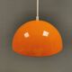 One of the original Flowerpot vp1 enamel lamps, designed by Verner Panton.