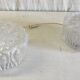 Ceiling light, moulded glass wall sconce - 1960s-70s