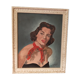 Portrait "Woman in Red Scarf"