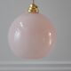 Round suspension in powder pink opaline 40-50s