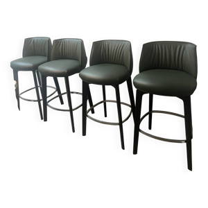 lot 4 chaises bar