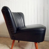 Studded Cocktail black Chair