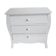 Commode blanche 3 tiroirs