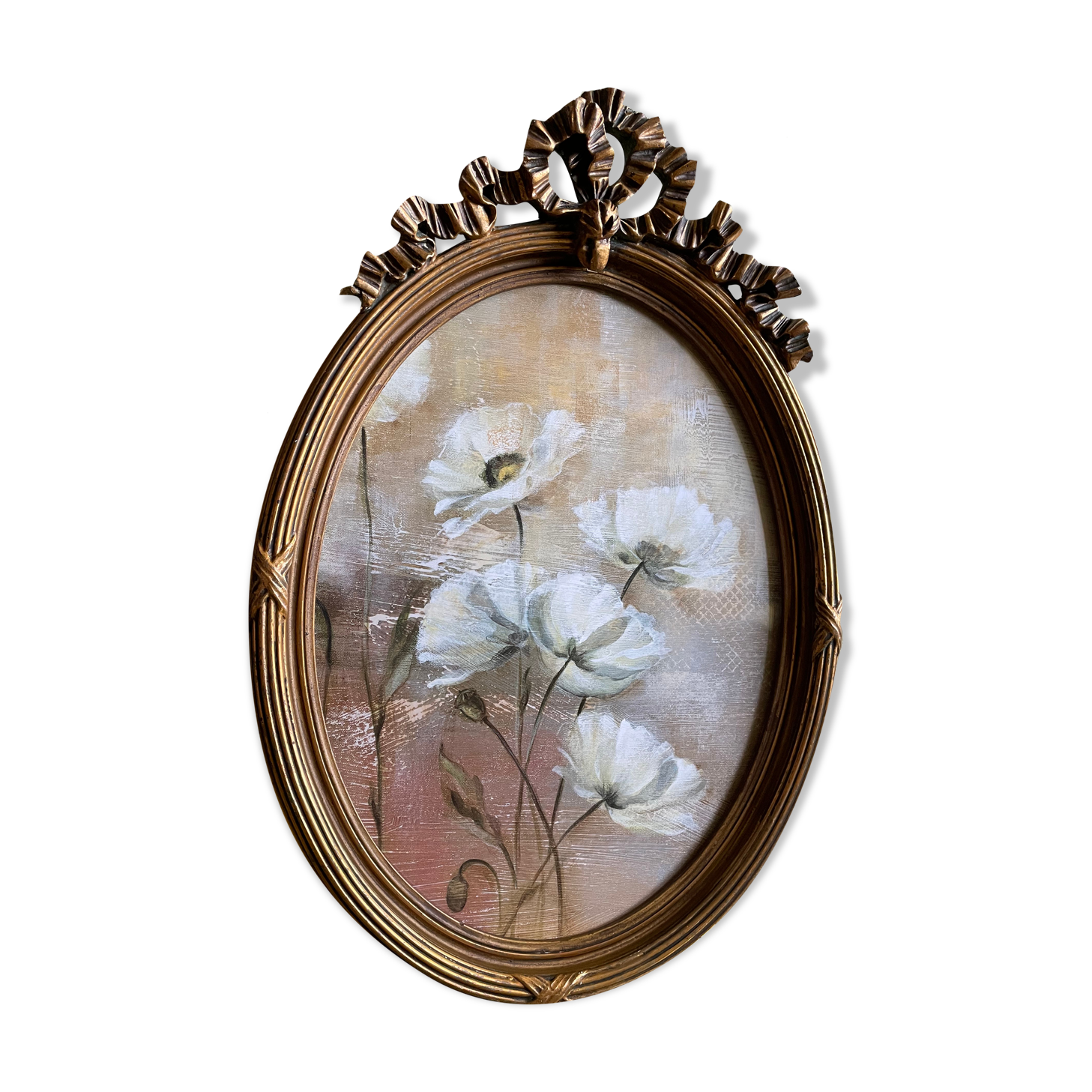 Louis XVI knot oval frame