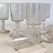 Baccarat - 7 verres à vin modèle Champigny Richelieu