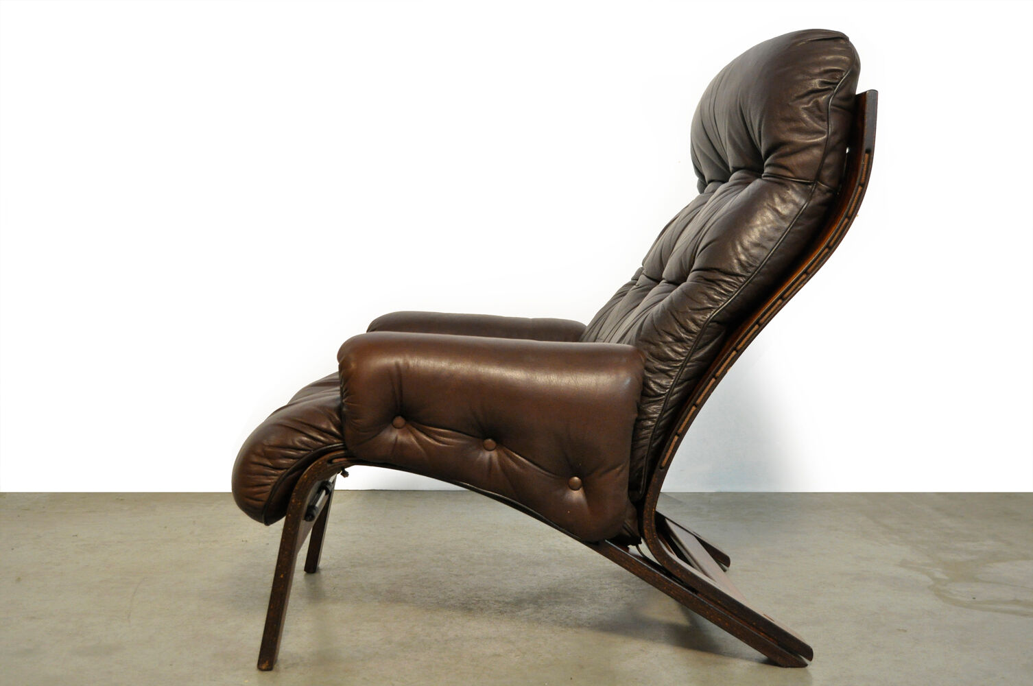Sturdy lounge chairs by Oddvin Rykken for Rybo, Norway 1970s