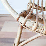 Basket child rattan armchair