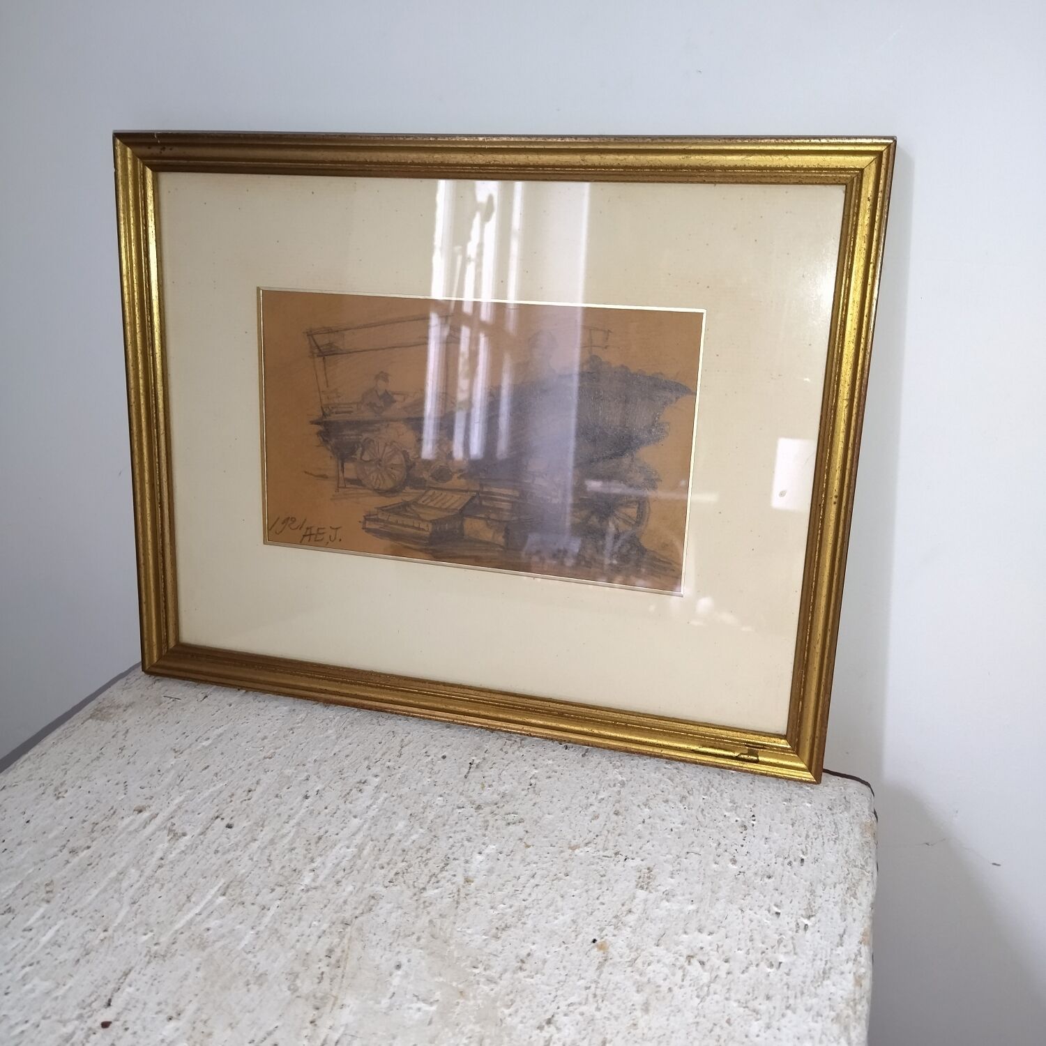 Dessin maraîchers Paris