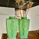 Pair of art deco vases