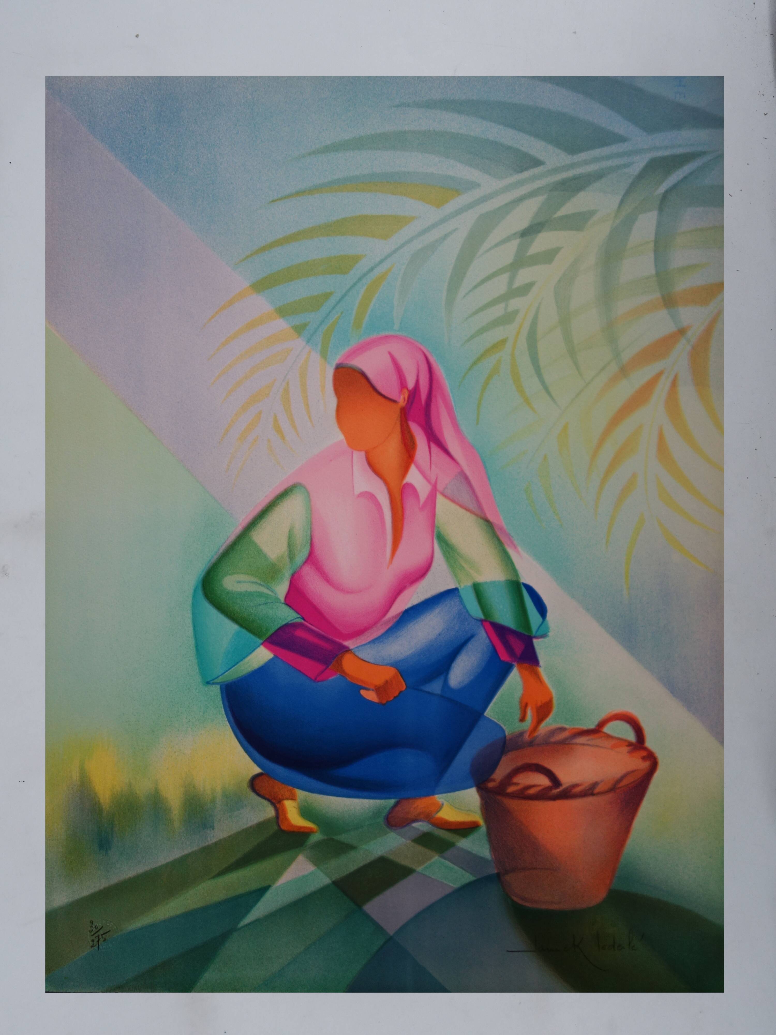 Janick Lederle: The Harvest, original signed lithograph