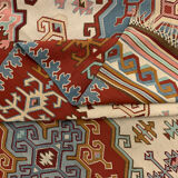 Handmade oriental serbian kilim, handmade flat-woven wool rug- 180x300cm