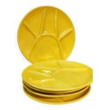 Niderviller fondue plates