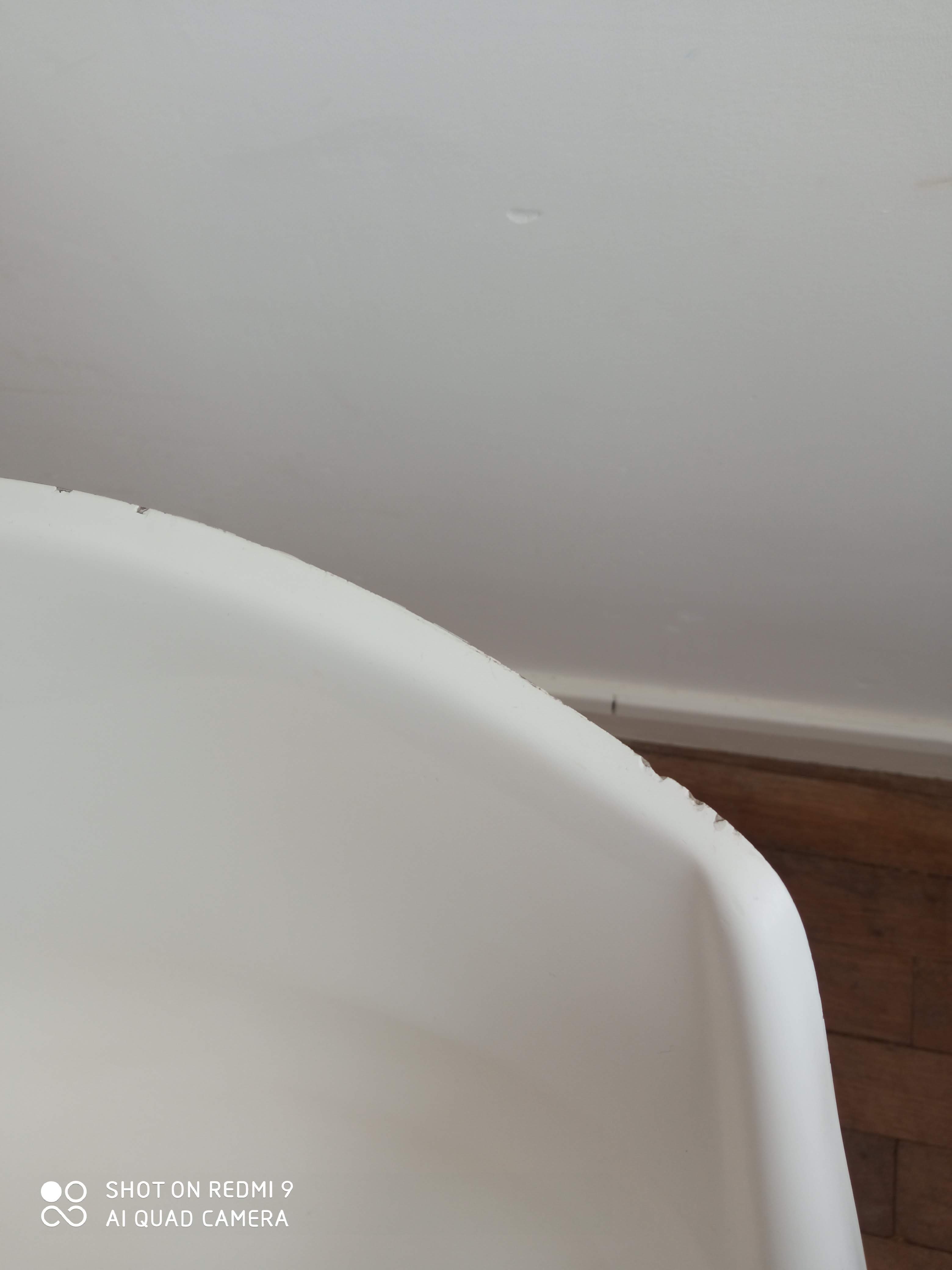 Space age armchair in fiberglass