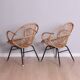Paire de fauteuils, années 1960