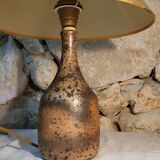 Lampe grès pyrité robert deblander circa 1968