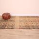 Peach Vintage Moroccan Rug 142 x 248 cm, Berber Wool Rug Handmade, Boho Rug