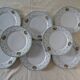 8 plates dessert porcelain Guy Degrenne decoration Basket fruit flowers