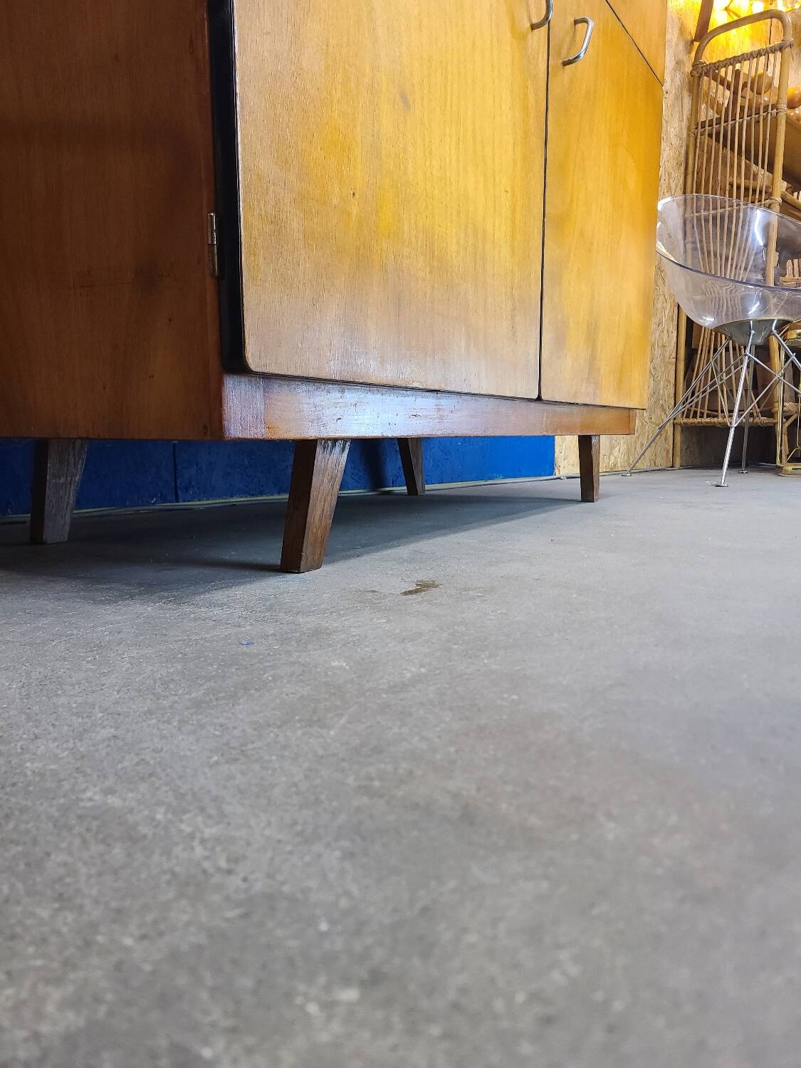 Light wood sideboard, mid-20th century