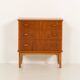 Petite commode danoise ou coffre d'entrée, années 1960