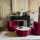 Octa armchair and table set