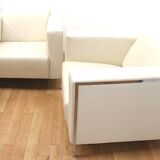 Steel armchair, Moroso