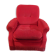 Vintage velvet club chair 50/60